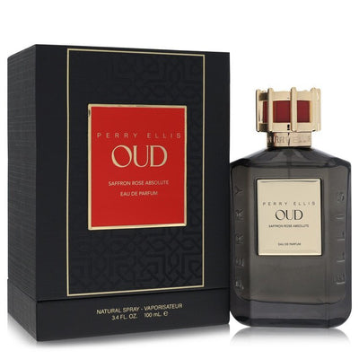 Perry Ellis Oud Saffron Rose Absolute by Perry Ellis Eau De Parfum Spray 3.4 oz (Women)