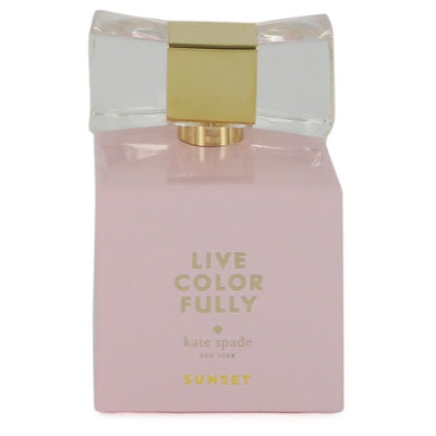 Live Colorfully Sunset by Kate Spade Eau De Parfum Spray (unboxed) 3.4 oz (Women)