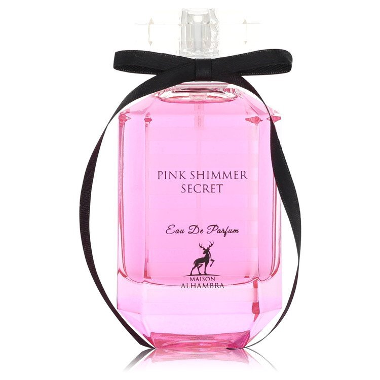 Pink Shimmer Secret by Maison Alhambra Eau De Parfum Spray (Unboxed) 3.4 oz (Women)