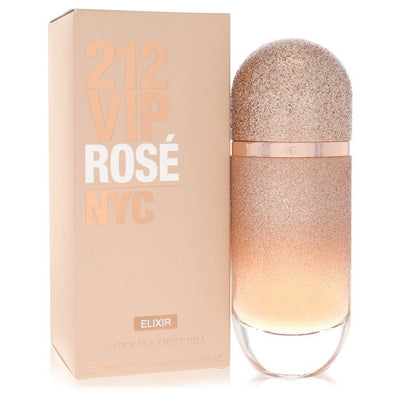 212 Vip Rose Elixir by Carolina Herrera Eau De Parfum Spray 2.7 oz (Women)