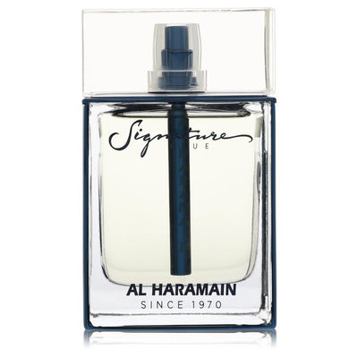 Al Haramain Signature Blue by Al Haramain Eau De Parfum Spray (Unboxed) 3.3 oz (Men)