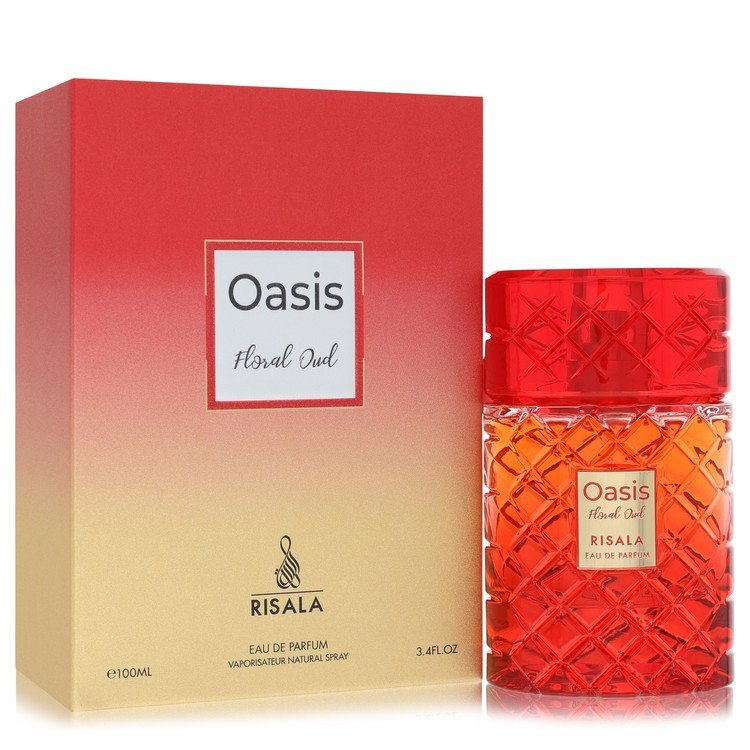 Risala Oasis Floral Oud by Risala Eau De Parfum Spray 3.4 oz (Women)