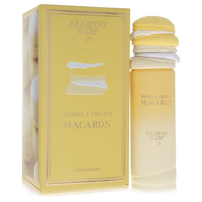 Arabiyat Sugar Vanilla Cream Macaron by Arabiyat Eau De Parfum Spray (Unisex) 3.4 oz (Women)