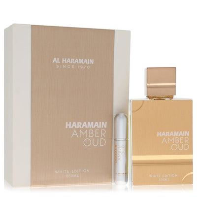 Al Haramain Amber Oud White Edition by Al Haramain Eau De Parfum Spray (Unisex) 6.7 oz (Men)