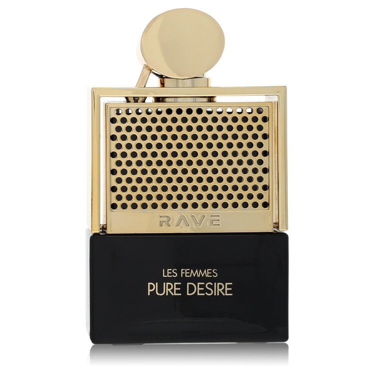 Lattafa Rave Pure Desire Gold by Lattafa Eau De Parfum Spray (Unboxed) 3.4 oz (Women)