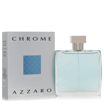 Chrome by Azzaro Gift Set -- 3.4 oz Eau De Toilette Spray + 2 x 2.5oz All Over Shampoo (Men)