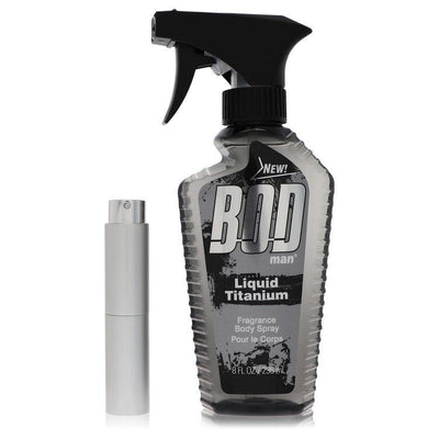 Bod Man Liquid Titanium by Parfums De Coeur Travel Spray