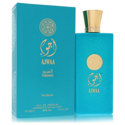 Nusuk Ajwaa Turquoise by Nusuk Eau De Parfum Spray (Unisex)