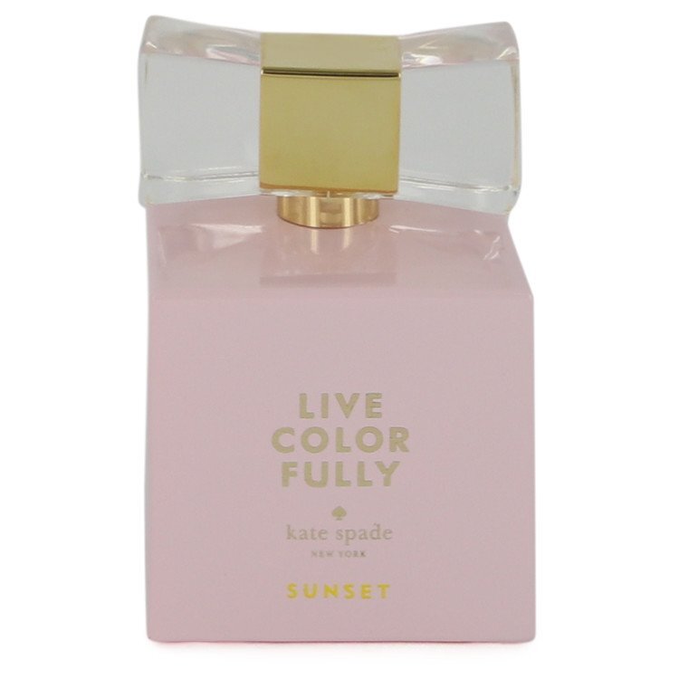Live Colorfully Sunset by Kate Spade Eau De Parfum Spray (unboxed) 3.4 oz (Women)