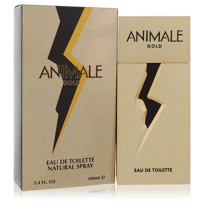Animale Gold by Animale Eau De Toilette Spray 3.4 oz (Men)