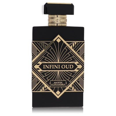 Maison Alhambra Infini Oud by Maison Alhambra Eau De Parfum Spray (Unisex Unboxed) 3.4 oz (Men)