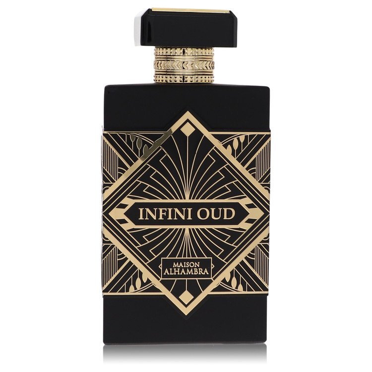Maison Alhambra Infini Oud by Maison Alhambra Eau De Parfum Spray (Unisex Unboxed) 3.4 oz (Men)