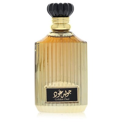 Lattafa Asdaaf Golden Oud by Lattafa Eau De Parfum Spray (Unisex New Packaging Unboxed) 3.4 oz (Men)