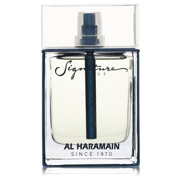 Al Haramain Signature Blue by Al Haramain Eau De Parfum Spray (Unboxed) 3.3 oz (Men)