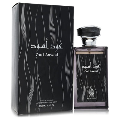 Risala Oud Aswad by Risala Eau De Parfum Spray 3.4 oz (Men)