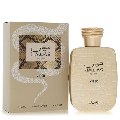Hawas Viper by Rasasi Eau De Parfum Spray 3.38 oz (Men)