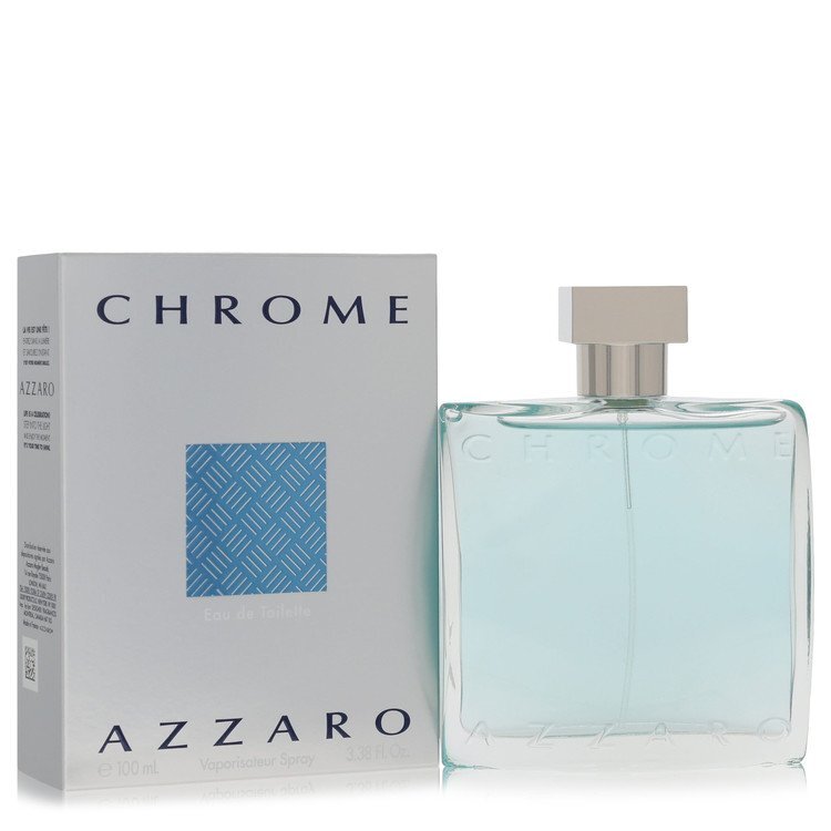 Chrome by Azzaro Gift Set -- 3.4 oz Eau De Toilette Spray + 2 x 2.5oz All Over Shampoo (Men)
