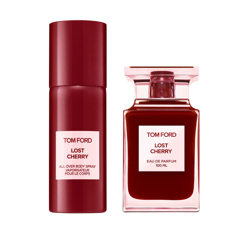 Lost Cherry by Tom Ford 2-Piece Set: 3.4 oz Eau De Parfum Spray + 4 oz Body Spray