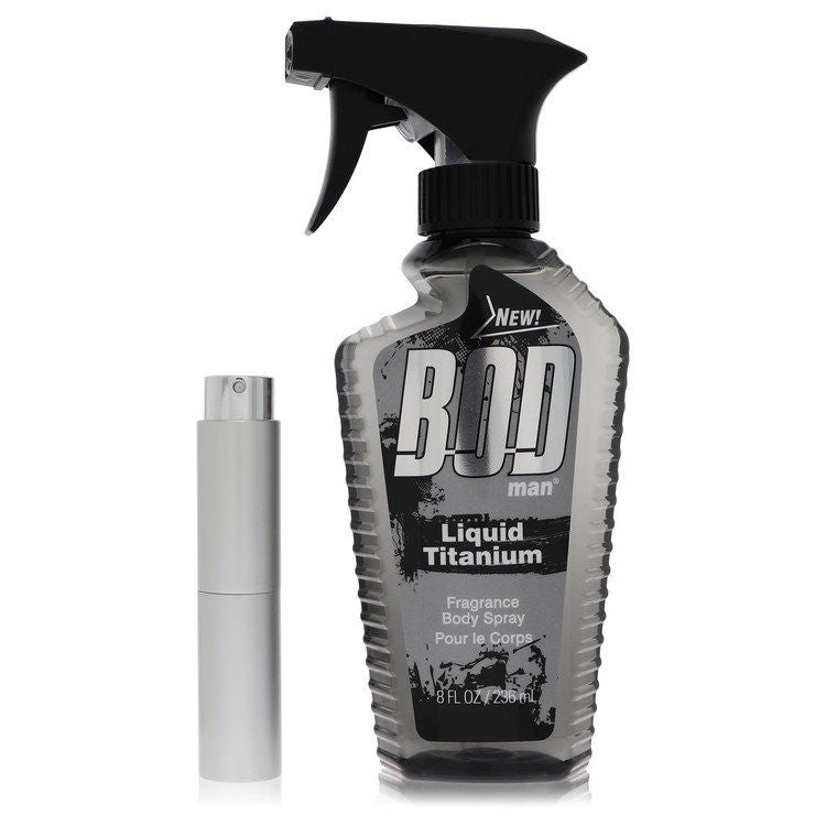 Bod Man Liquid Titanium by Parfums De Coeur Travel Spray