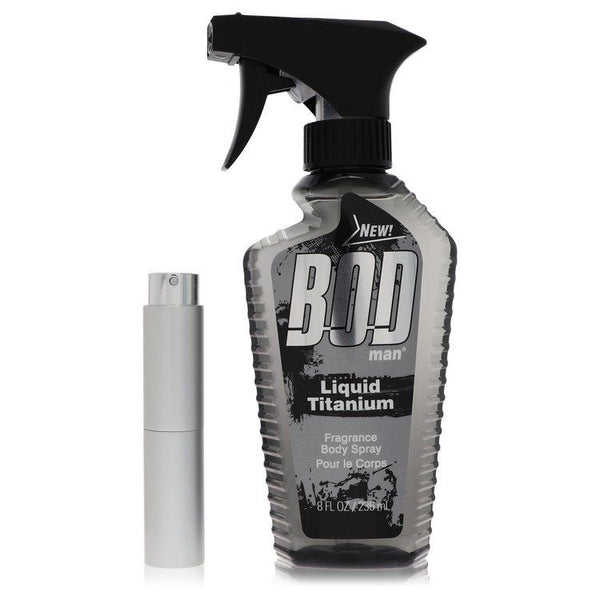Bod Man Liquid Titanium by Parfums De Coeur Travel Spray
