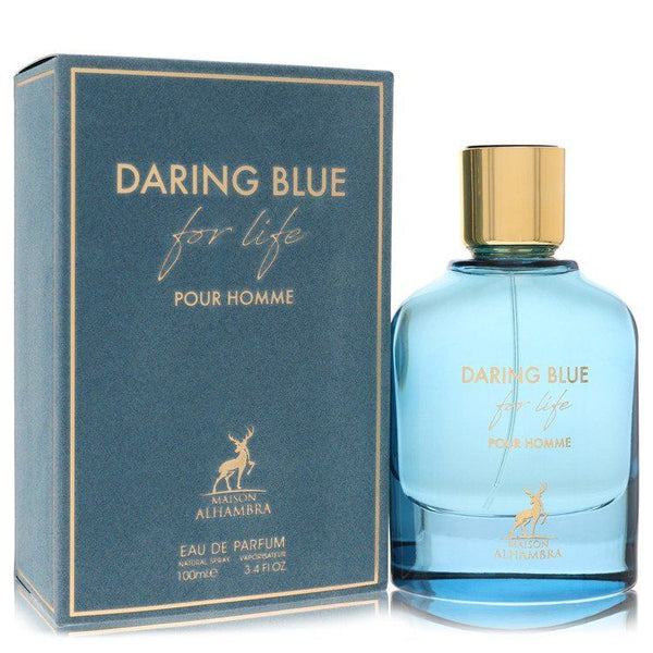 Maison Alhambra Daring Blue For Life by Maison Alhambra Eau De Parfum Spray