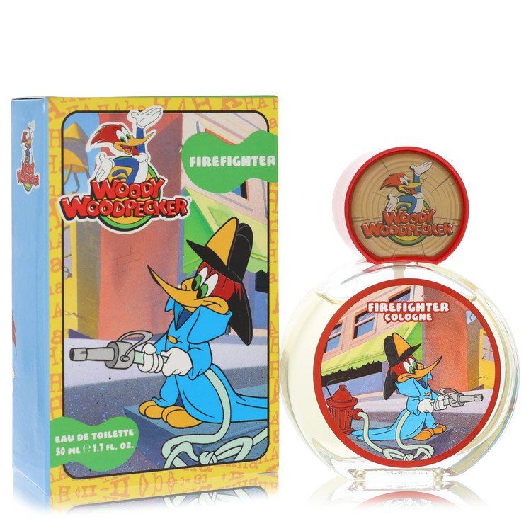 Woody Woodpecker Firefighter by First American Brands Eau De Toilette Spray