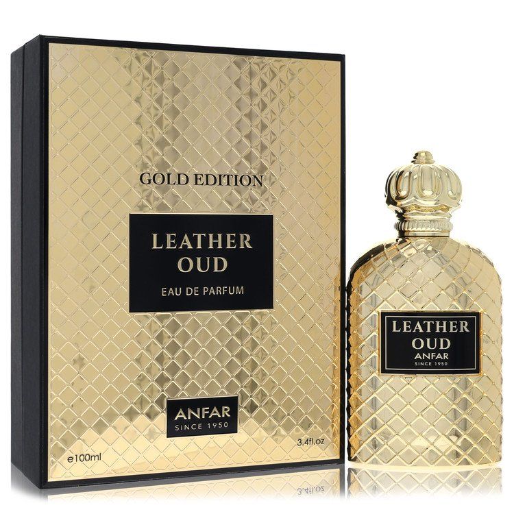 Anfar Leather Oud Gold Edition by Anfar Eau De Parfum Spray